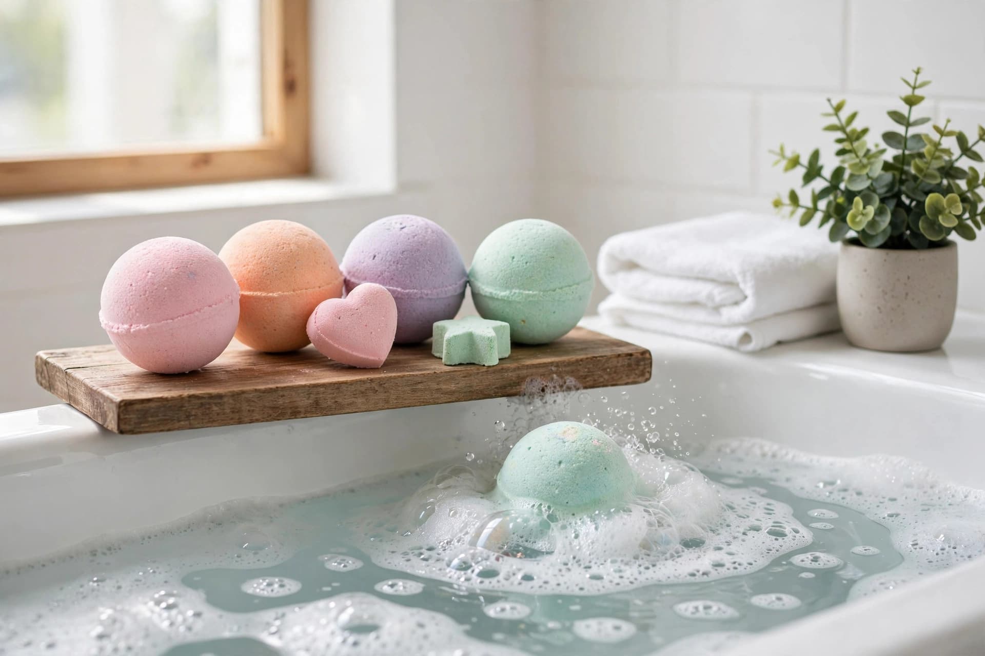 Bath Bombs ♡ Pastel Soak Set (6-Pack)